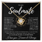 To my Soulmate | Love Knot