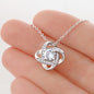 To My Grad | Love Knot Necklace