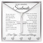 To my Soulmate | Cross Necklace