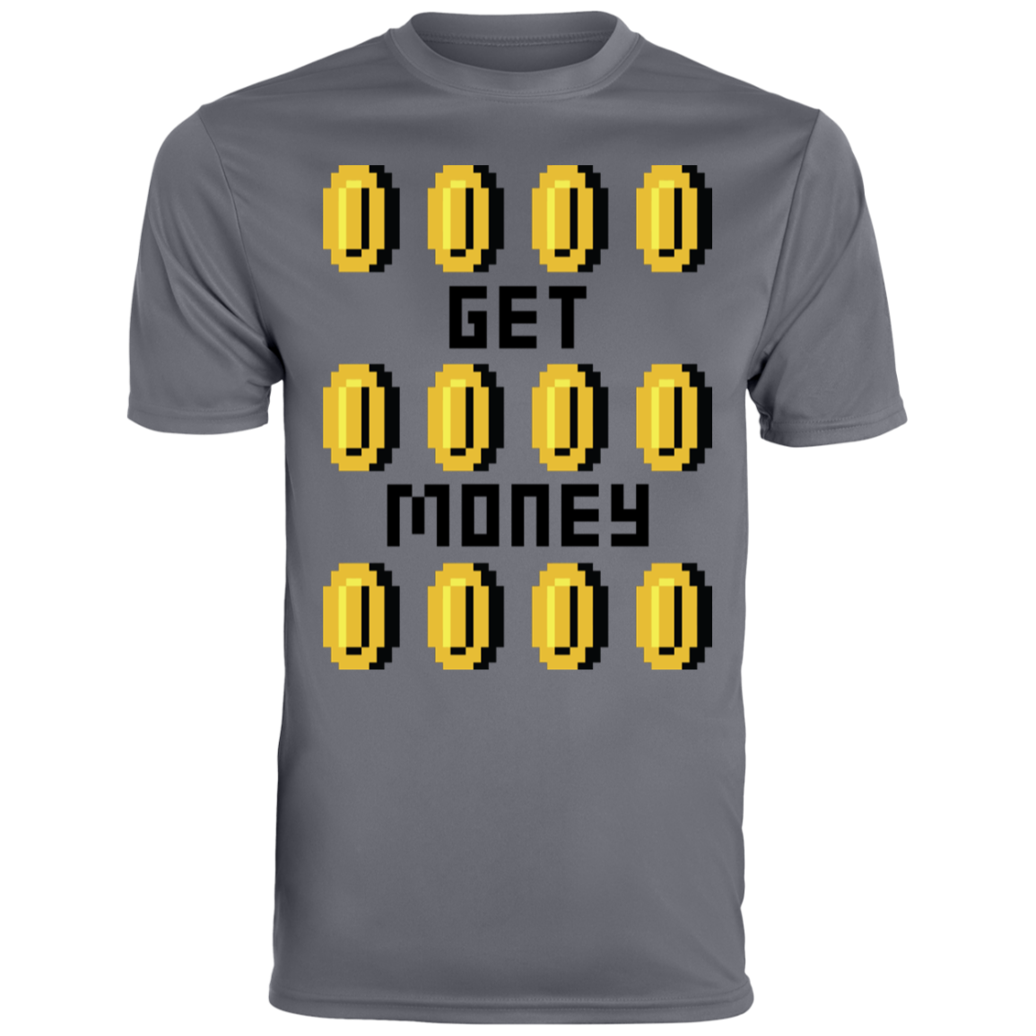 Get Money  (2) 790 Men's Moisture-Wicking Tee