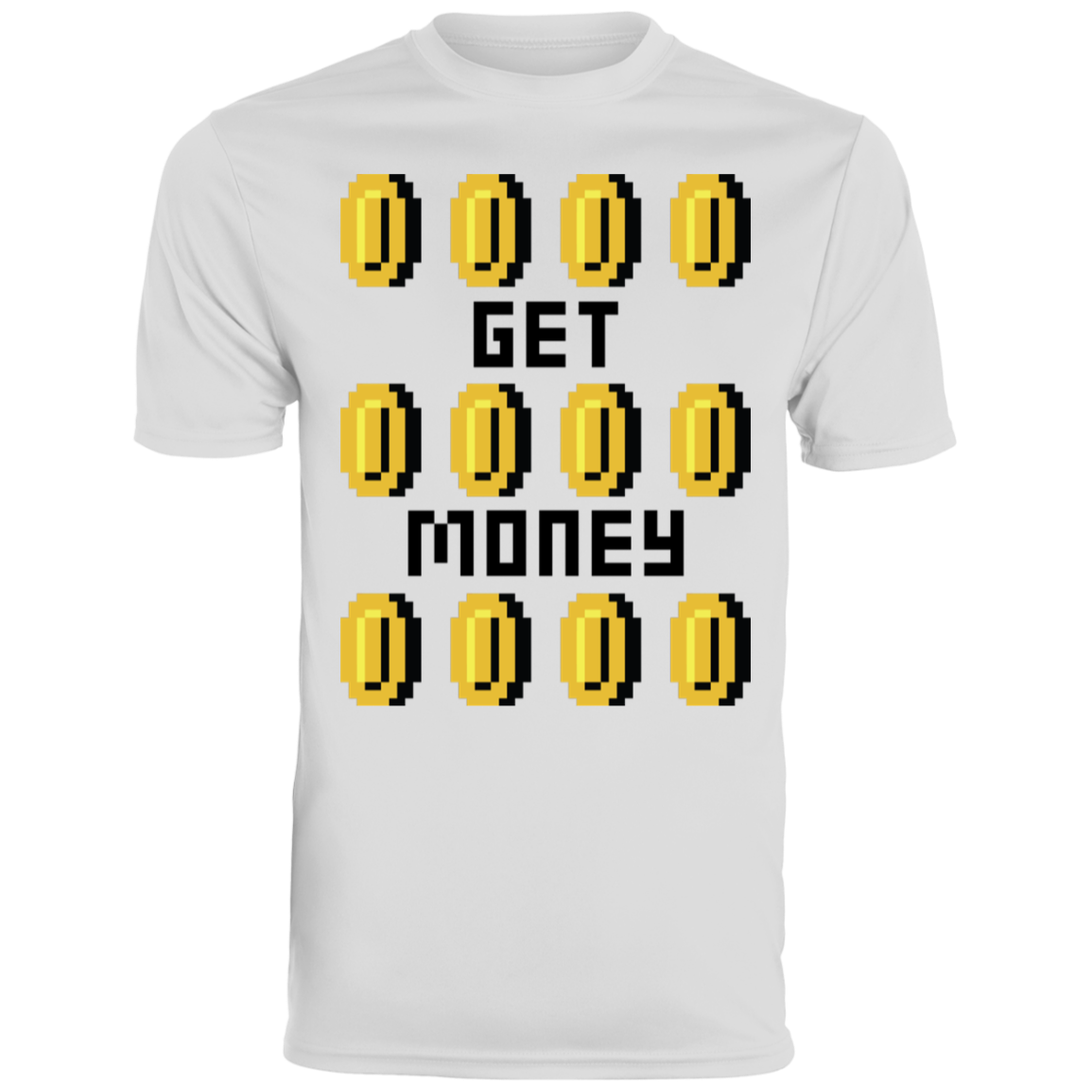 Get Money  (2) 790 Men's Moisture-Wicking Tee