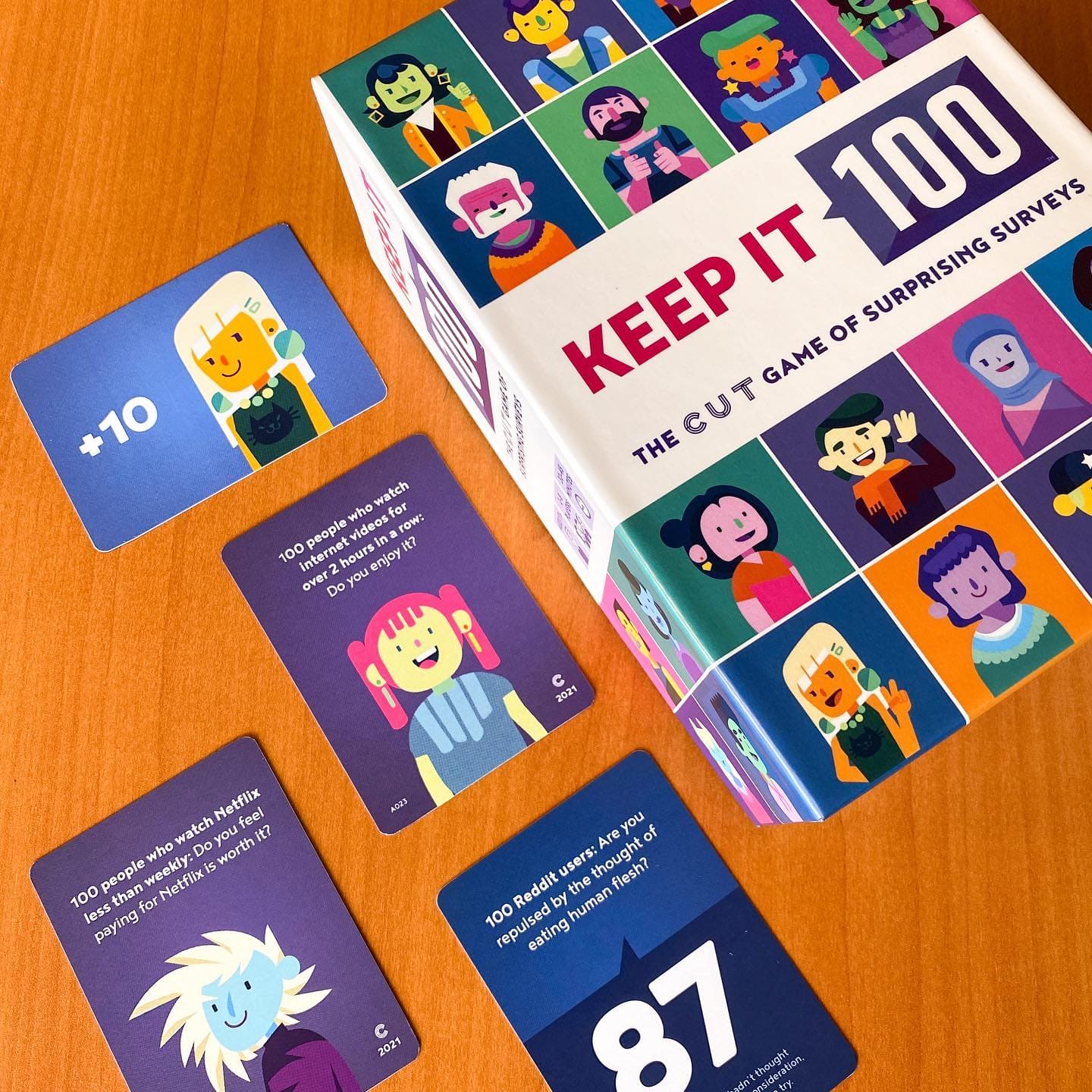 Keep it 100: The Card Game | Surprising Surveys Prediction Game by Cut