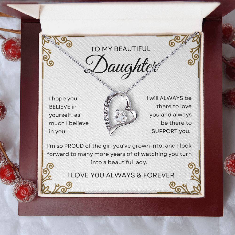 To my Daughter | Forever Love Necklace