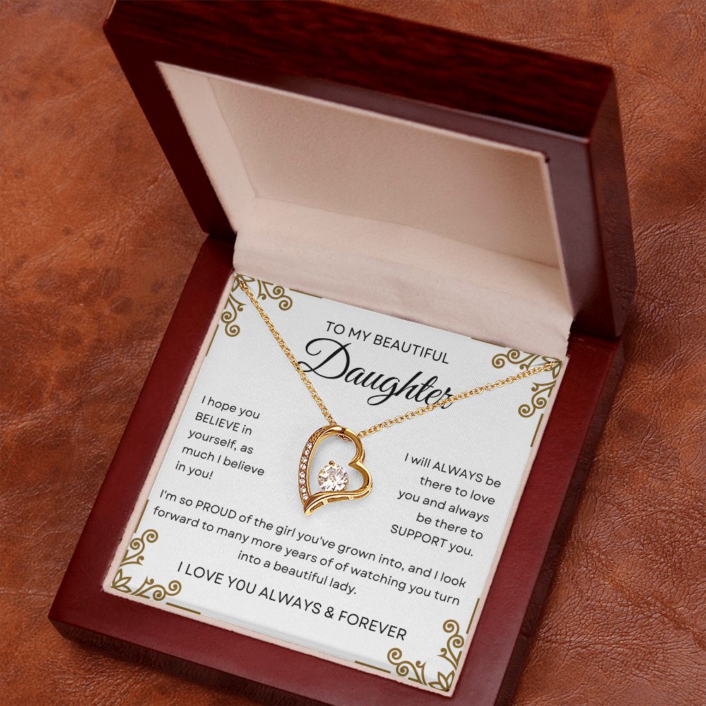 To my Daughter | Forever Love Necklace