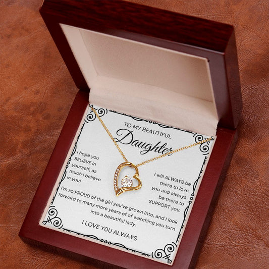 To my Daughter | Forever Love Necklace
