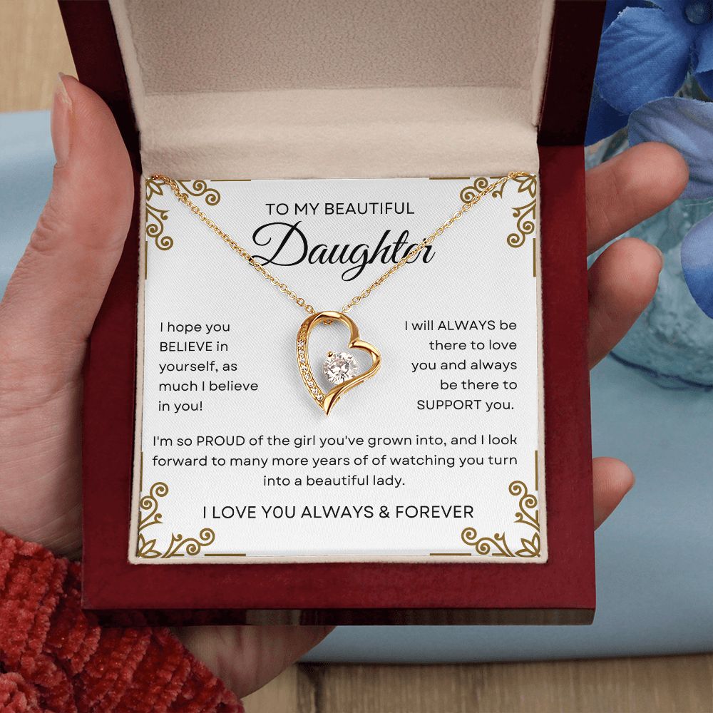 To my Daughter | Forever Love Necklace