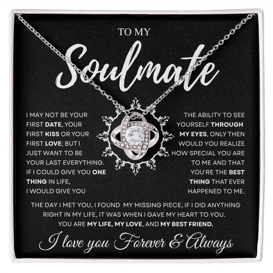 To my Soulmate | Love Knot