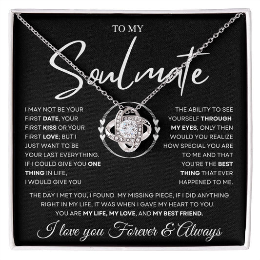 To my Soulmate | Love Knot
