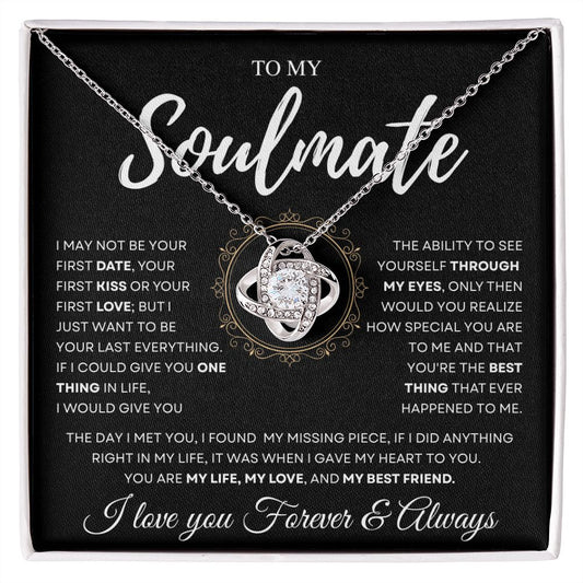 To my Soulmate | Love Knot