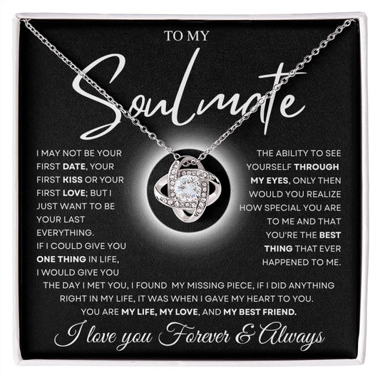 To my Soulmate | Love Knot
