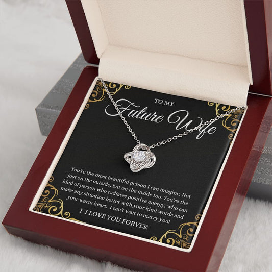 To my Future Wife | Love Knot Necklace