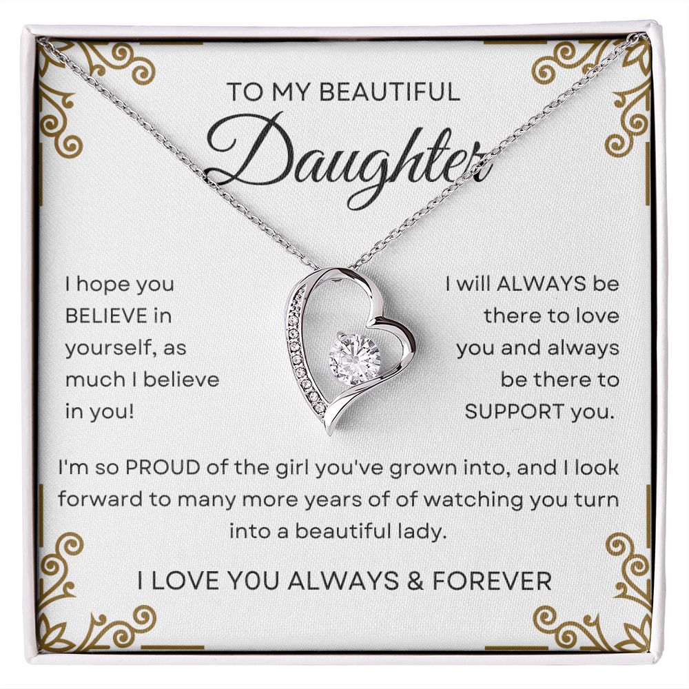 To my Daughter | Forever Love Necklace