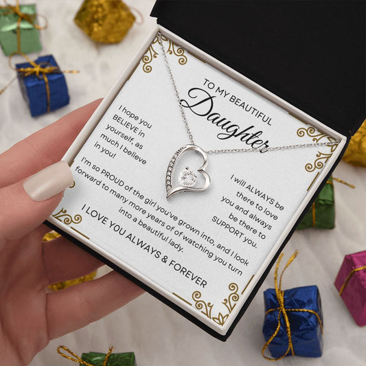To my Daughter | Forever Love Necklace