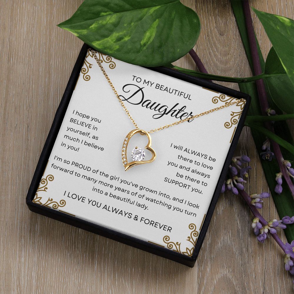 To my Daughter | Forever Love Necklace