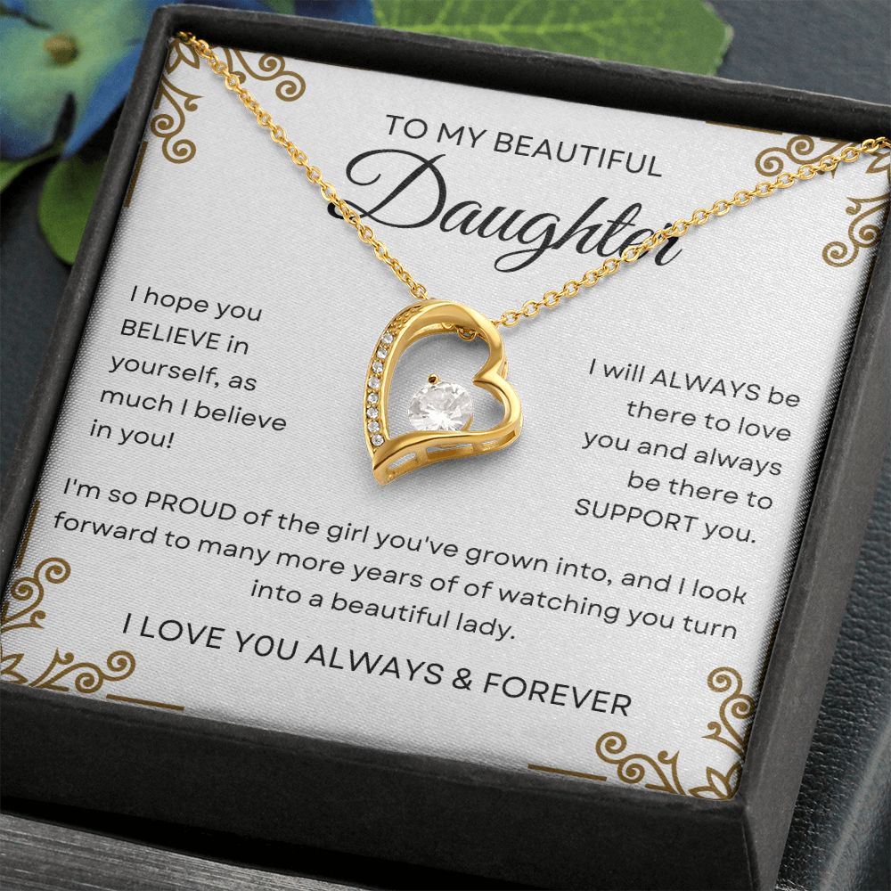 To my Daughter | Forever Love Necklace